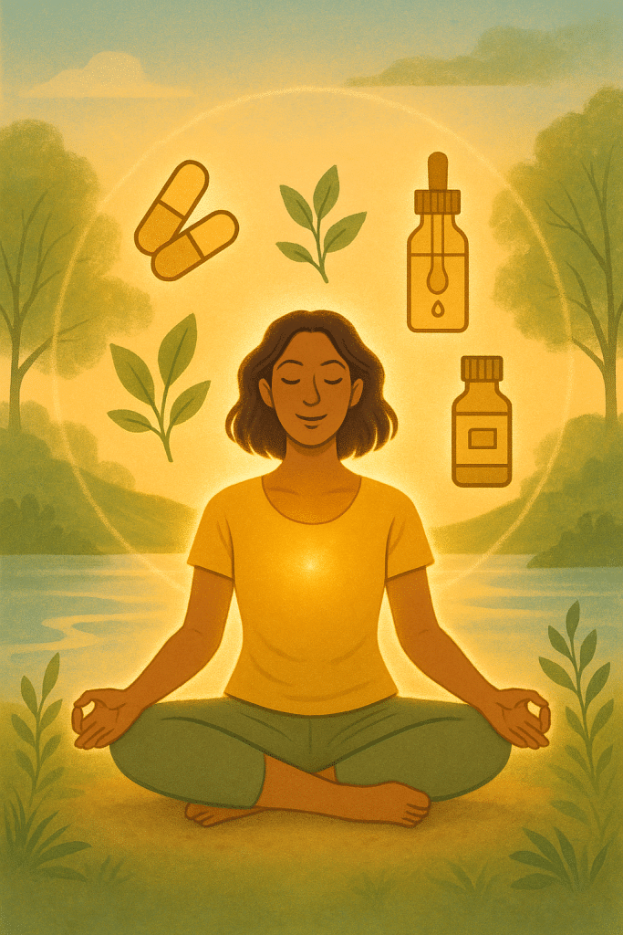 10 Best Supplements for Stress and Anxiety Relief 3 Cover image representing best supplements for stress and anxiety natural relief