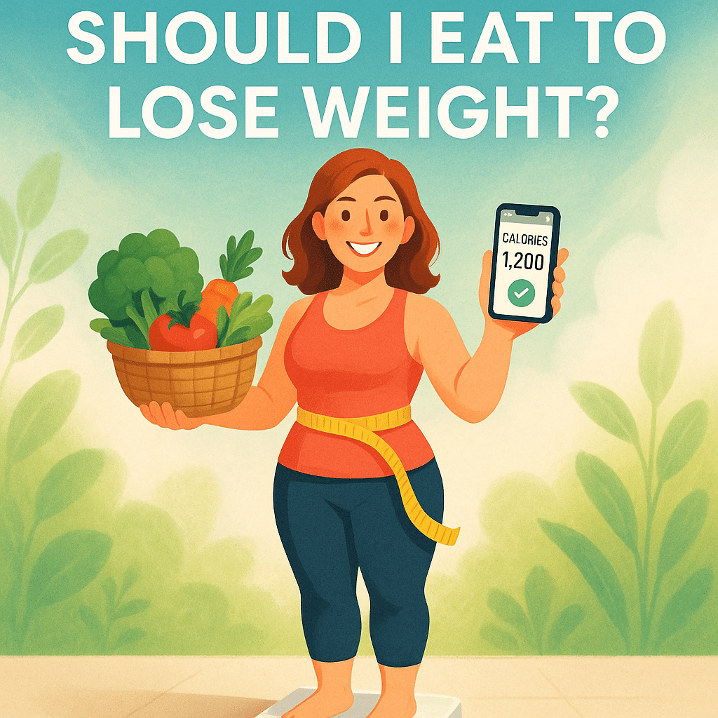 How Many Calories Should I Eat to Lose Weight? 12 Proven Tips for Success 2 Featured image of a health-conscious adult tracking calories to lose weight, representing how many calories should I eat to lose weight.