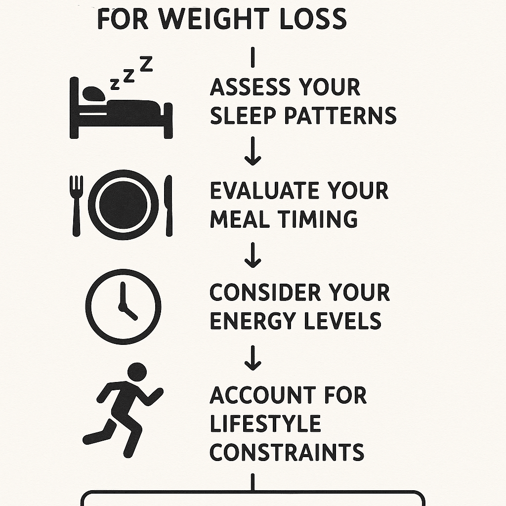 10 Proven Best Times to Exercise for Weight Loss Backed by Science 7 Flowchart for finding the best time to exercise for weight loss based on personal lifestyle