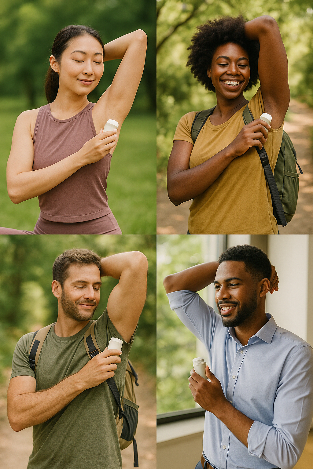 Top 7 Best Natural Deodorants for Healthy, Odor-Free Confidence 7 Health conscious adults confidently using best natural deodorants in daily wellness routines