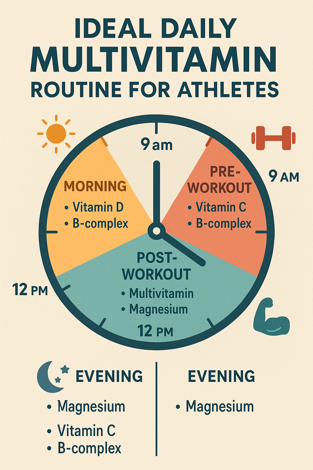7 Best Multivitamins for Athletes to Boost Performance 5 Ideal daily routine for best multivitamins for athletes timed around workouts and meals