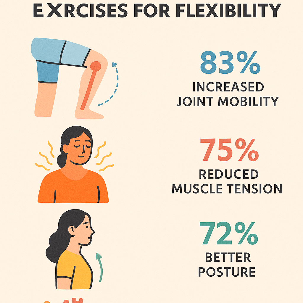 15 Powerful Stretching Exercises for Flexibility Every Adult Should Try 7 Infographic highlighting health benefits of stretching exercises for flexibility for adults seeking