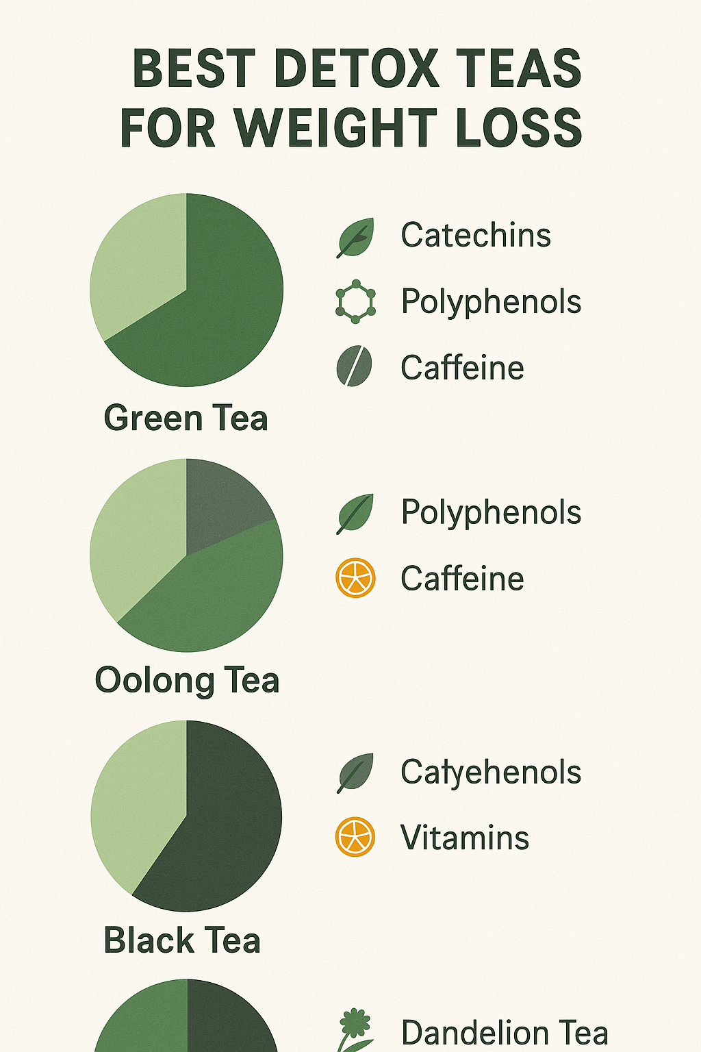 8 Best Detox Teas for Weight Loss That Really Work 6 Nutritional and antioxidant content breakdown of best detox teas for weight loss
