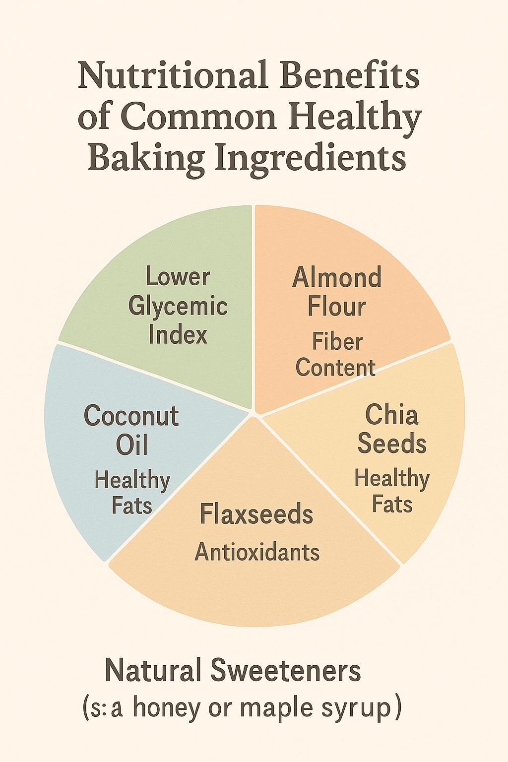 7 Delicious Healthy Baking Recipes for Nutritious Home Cooking 4 Nutritional benefits infographic of ingredients in healthy baking recipes