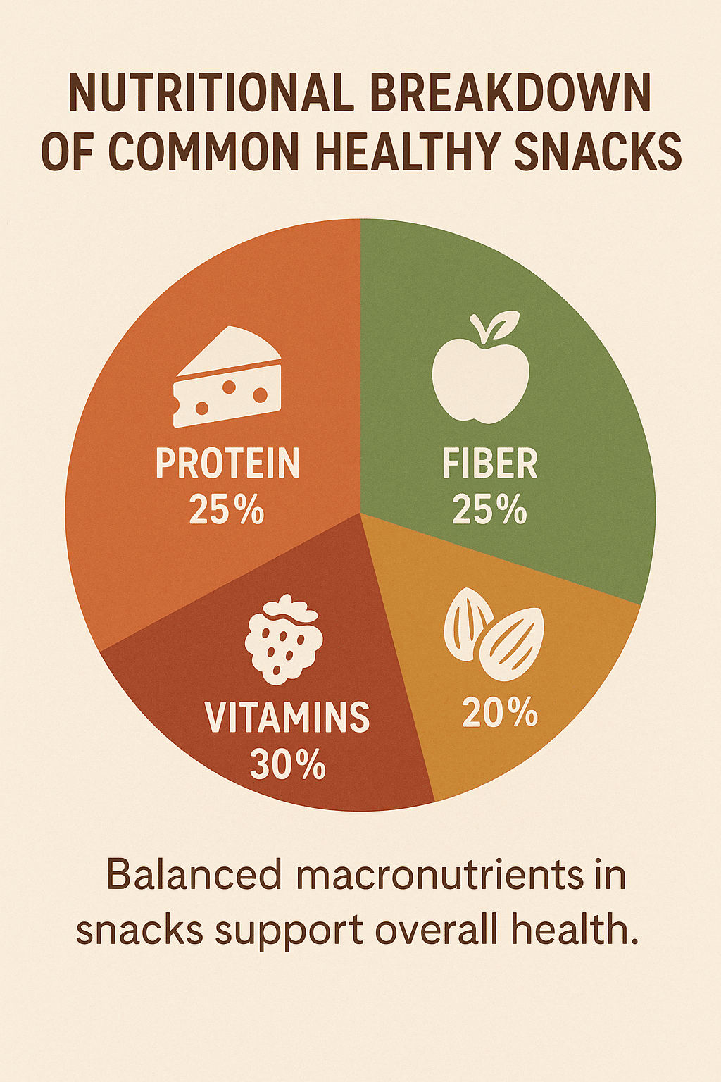 7 Easy Healthy Snack Recipes for Nutritious Home Cooking 4 Nutritional breakdown infographic for healthy snack recipes showing protein fiber and fats