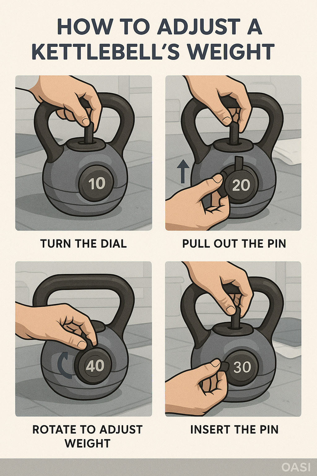 Top 7 Best Adjustable Kettlebells for Effective Workouts 5 Step by step guide to adjusting weight on the best adjustable kettlebells
