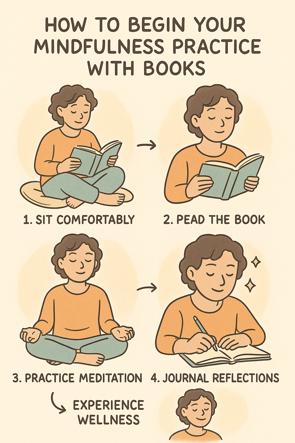 Top 10 Best Books on Mindfulness and Meditation for Wellness 6 Step by step guide to starting mindfulness practice using best books on mindfulness and meditation