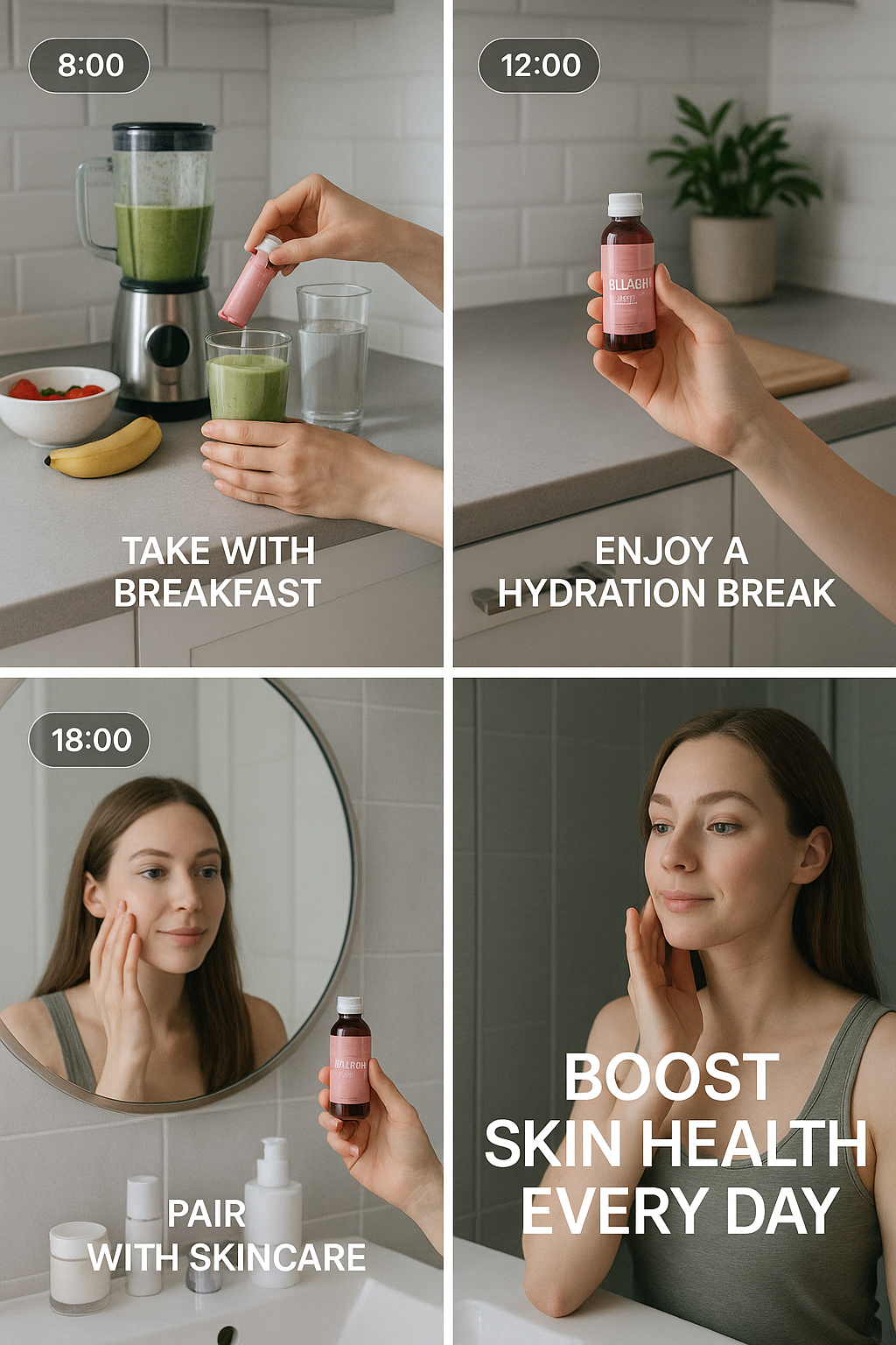 8 Best Collagen Drinks for Skin to Boost Your Radiance 7 Visual guide for daily routine incorporating best collagen drinks for skin for optimal results