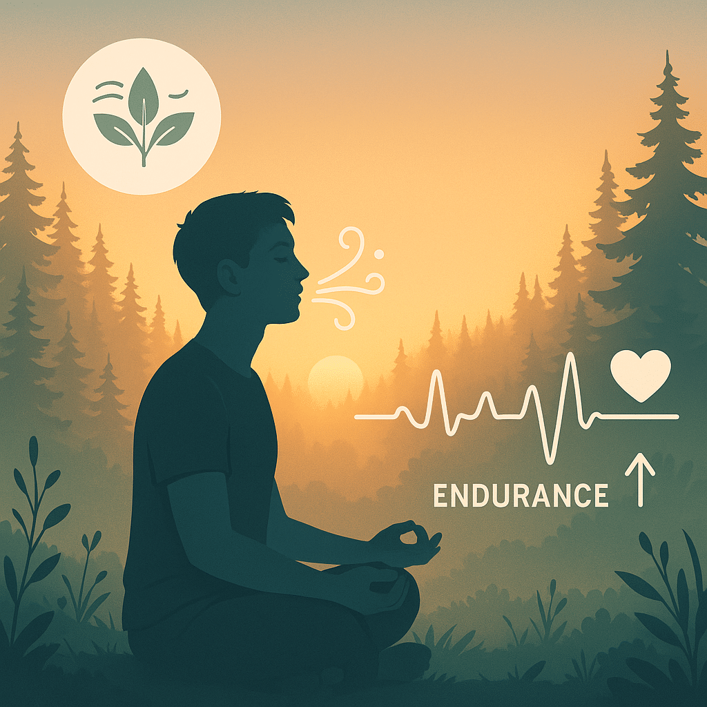 15 Proven Ways on How to Improve Stamina and Endurance Naturally 7 Visual representation of breathing exercises to naturally improve stamina and endurance