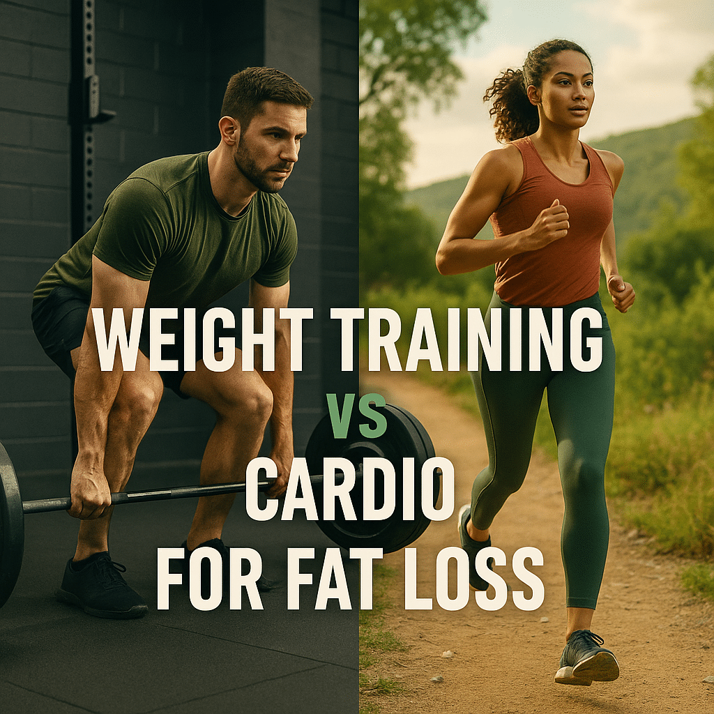 Weight Training vs Cardio for Fat Loss: 12 Key Insights for Natural Wellness 6 Weight training vs cardio for fat loss showing strength and cardio exercise for natural wellness